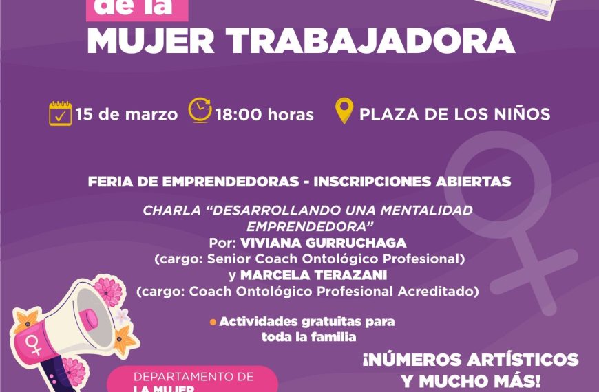 La Punta: Este sábado habrá un encuentro para conmemorar el Día Internacional de la Mujer