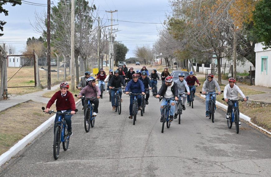 Estudiantes de Villa del Carmen recibieron sus bicicletas TuBi