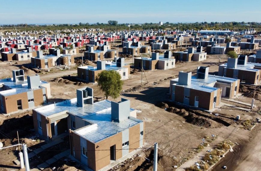 El nuevo barrio en San Luis alcanza casi el 80% de avance