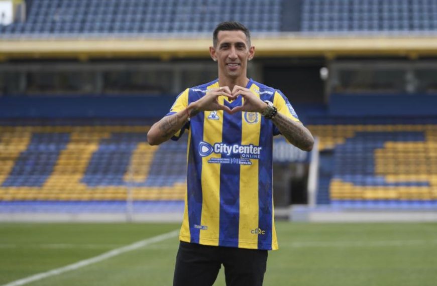 La emotiva presentación de Di María, de «es lo que soñaba» a «me falta ser campeón con Central»
