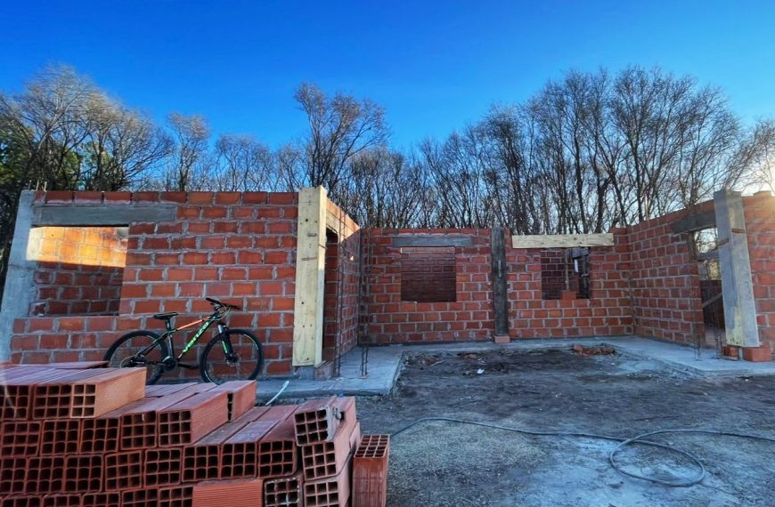 Avanzan las obras de viviendas en Paso Grande, El Trapiche y Villa Larca