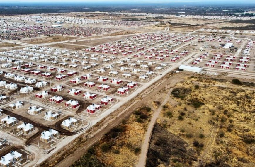 Avanzan las obras en 800 viviendas que serán entregadas en diciembre