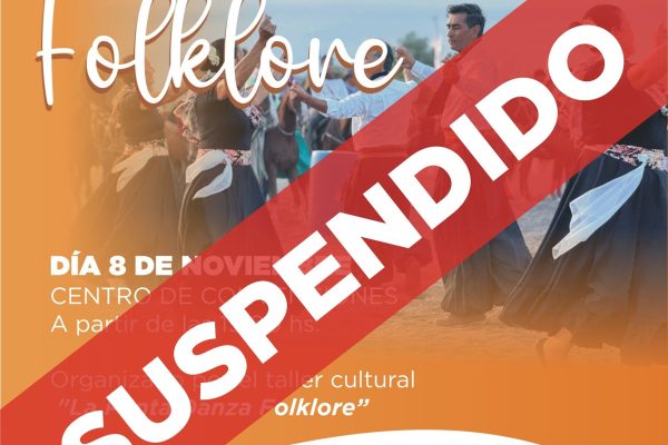 Suspendieron el cuarto encuentro de «Folklore, un baile con identidad»