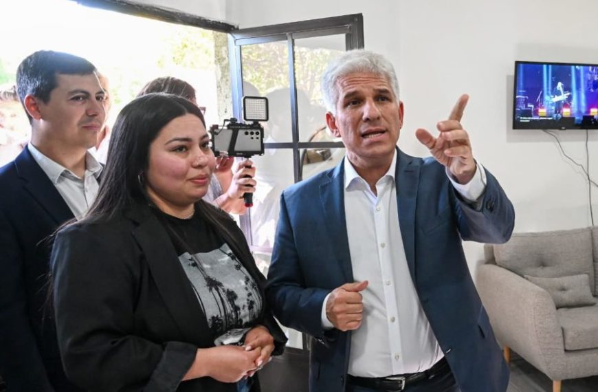 En su gira por Villa Mercedes, el Gobernador visitó emprendimientos de la localidad