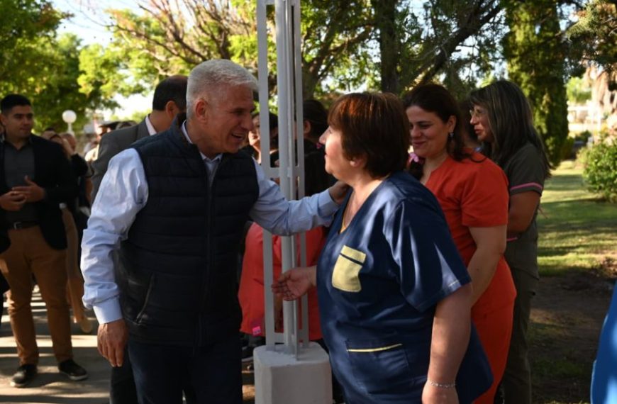 El Gobernador inauguró las refacciones del Hospital ‘María Juliana Becker’ de La Punta