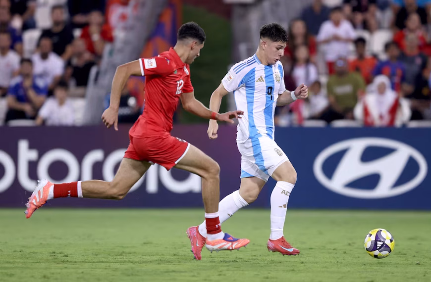 Argentina derrotó 1-0 a Túnez y se clasificó a la próxima ronda del Mundial Sub 17