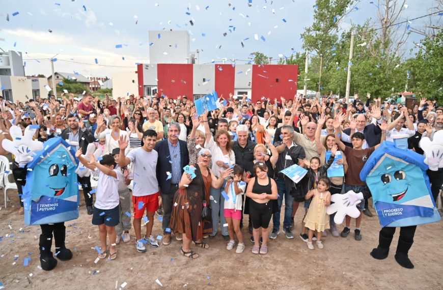 En Tilisarao, 28 familias cumplieron el sueño de la casa propia