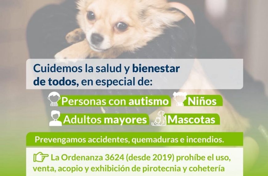 La municipalidad continúa con los operativos de control de pirotecnia sonora