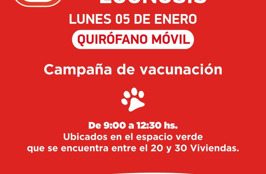 La Punta: zoonosis realizará un operativo de vacunación para mascotas