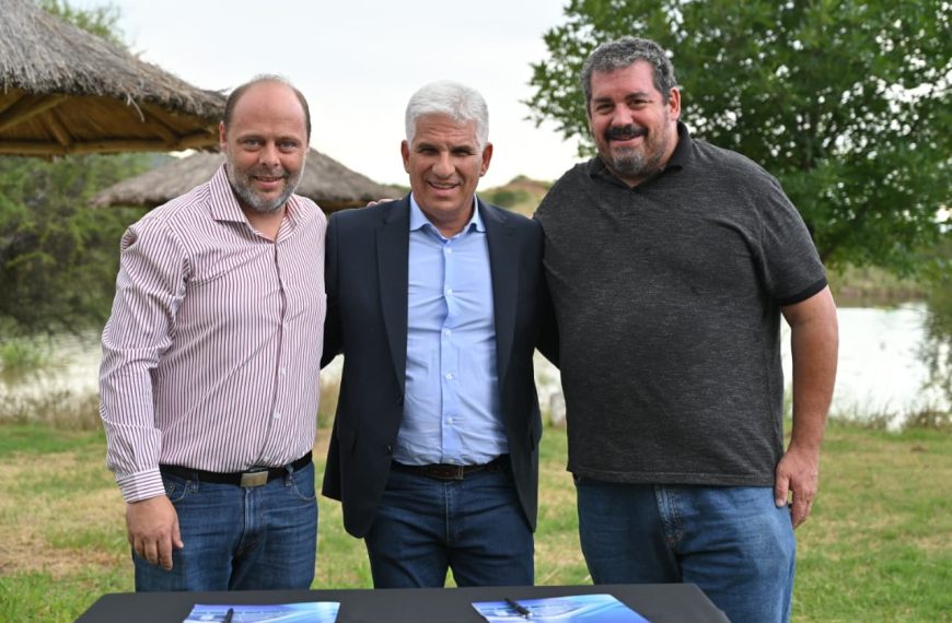 Potrero firmó un acuerdo con la Provincia para invertir más de $68 millones en obras públicas
