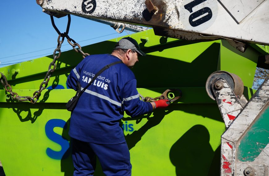 La Municipalidad informó dónde estarán los contenedores itinerantes esta semana