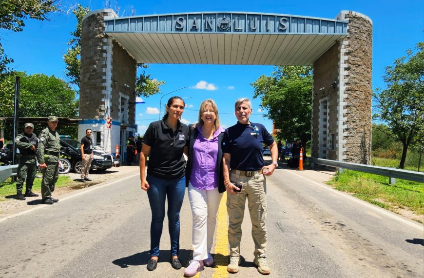 San Luis y Nación avanzan en la creación de un Comando Conjunto contra el delito y el narcotráfico