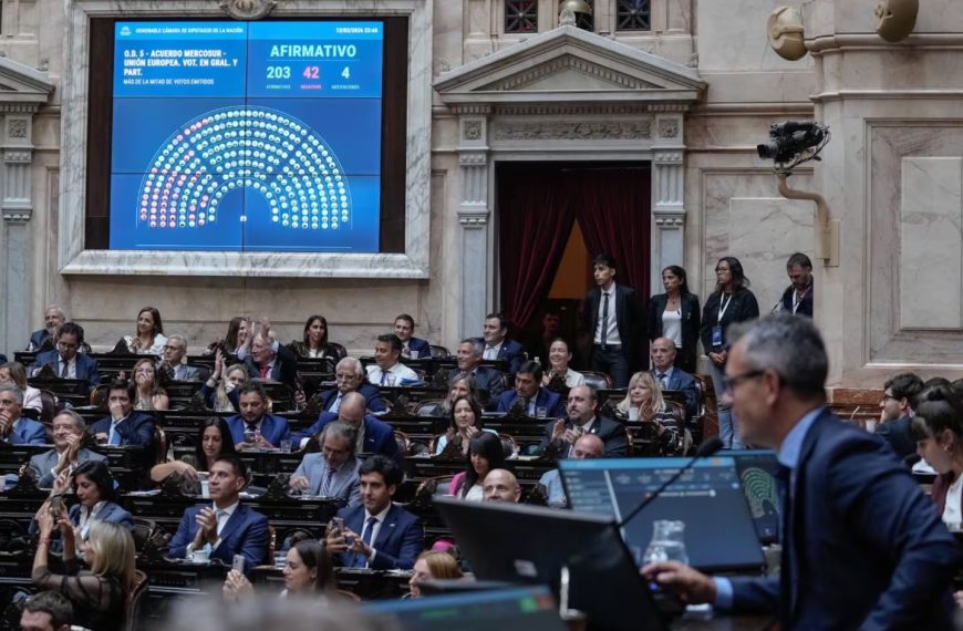 El Gobierno busca que el Senado vote el acuerdo UE-Mercosur y Ley Penal Juvenil en la última semana de febrero