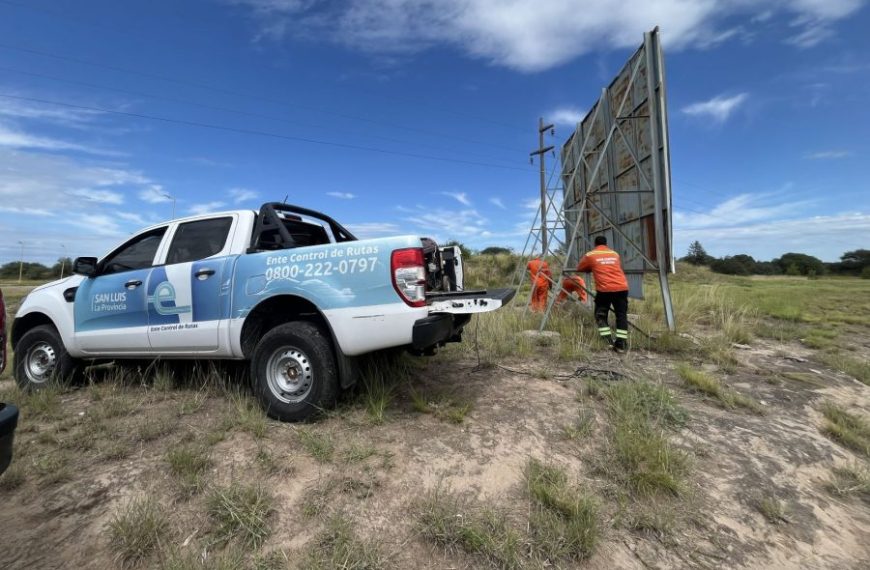 Avanza la regulación de la cartelería publicitaria en las rutas provinciales