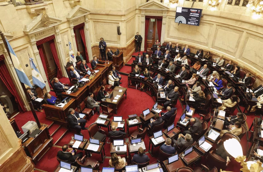 El Senado sesionará por última vez en extraordinarias para sancionar la reforma laboral y el Régimen Penal Juvenil