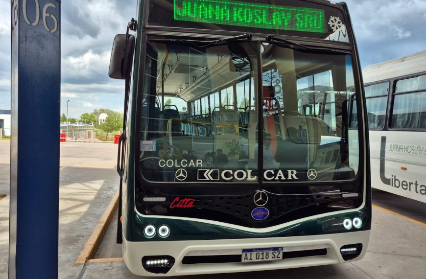 Se suma un nuevo colectivo cero kilómetro al transporte interurbano