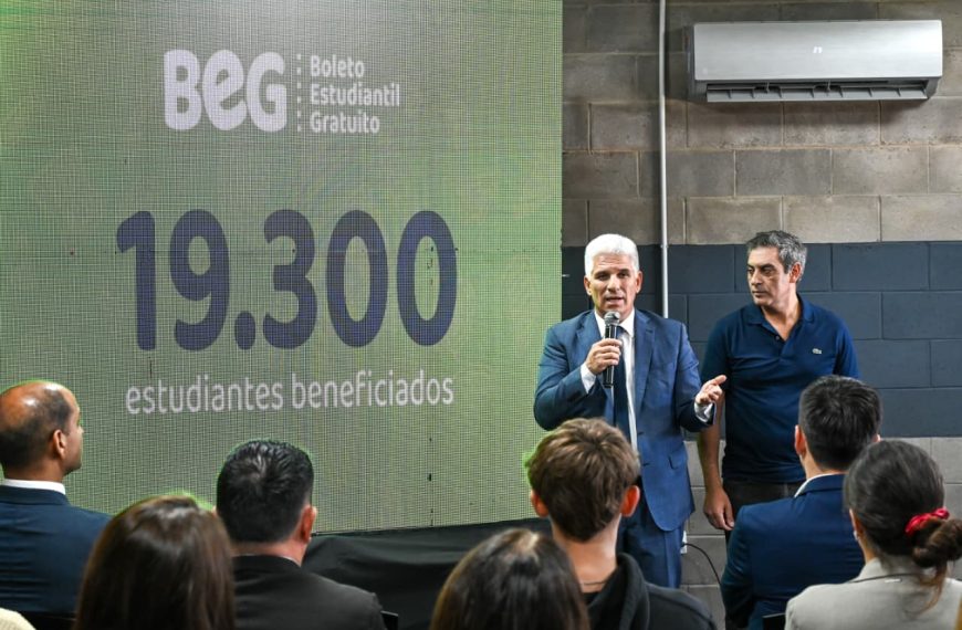 Miles de estudiantes de la ciudad podrán acceder al Boleto Gratuito durante el 2026