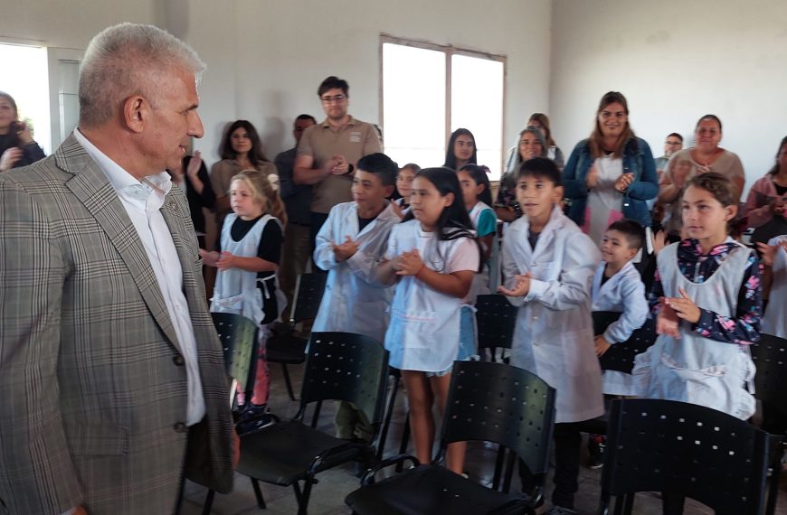 El gobernador Poggi lanzó la Escuela Ambiental Itinerante edición 2026