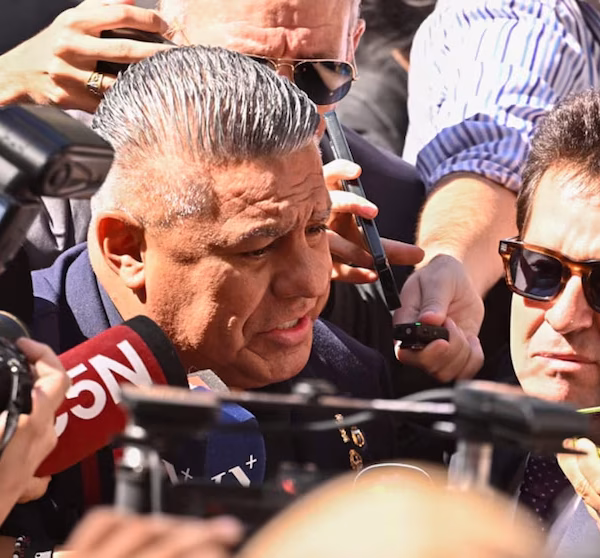 Claudio “Chiqui” Tapia llegó a Tribunales para ser indagado por presunta retención indebida de aportes en la AFA