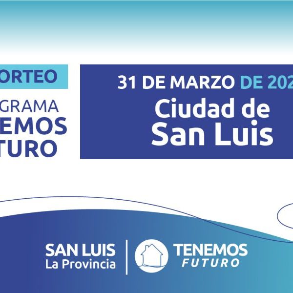 Los resultados del segundo sorteo de viviendas para los inscriptos de San Luis capital