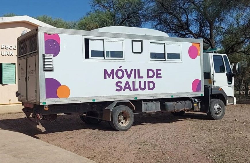 “Salud Va”: el camión sanitario sale al interior de la provincia