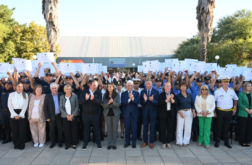 Egresaron más de 80 agentes del Instituto Superior de Seguridad Pública