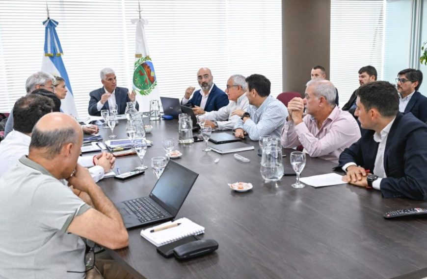 Realizaron una nueva reunión de trabajo con los equipos del Plan Maestro del Agua