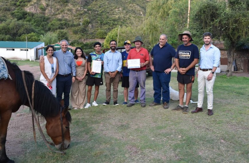 Potrero de los Funes reactivó la tirolesa La Sangría y se prepara para Semana Santa