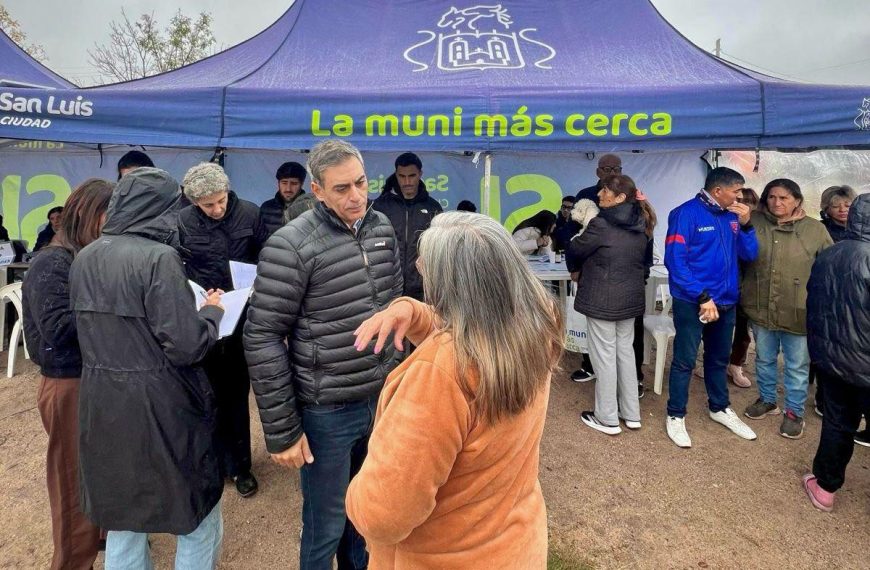 La Muni Más Cerca llegó al barrio José Hernández