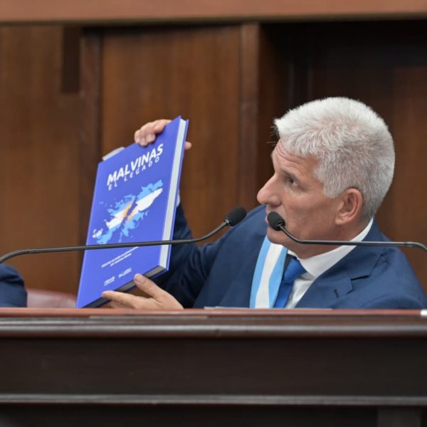 Poggi anunció que ‘Malvinas, El Legado’ será presentado en la Feria Internacional del Libro