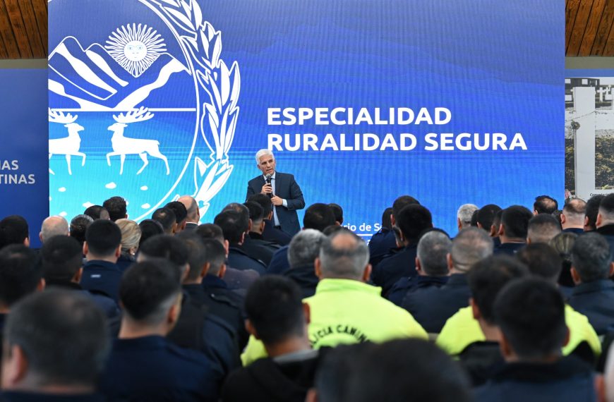 El Gobierno puso en marcha la especialización ‘Ruralidad Segura’ e invirtió en móviles policiales