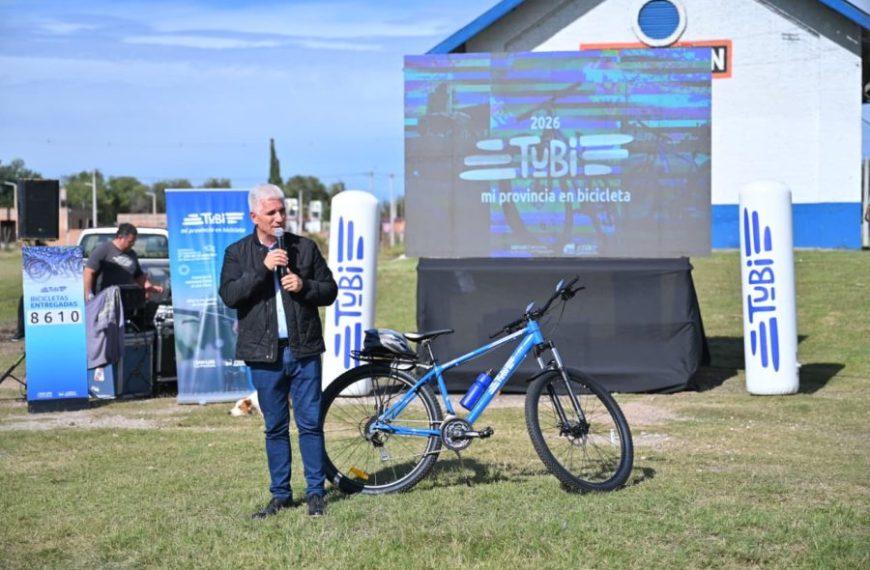 El ‘Desafío Mi Primer Kilómetro’ invitó a pedalear a los alumnos de escuelas de Concarán