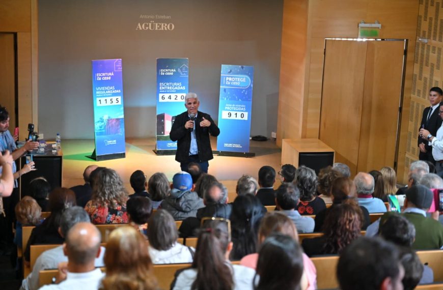 Más familias del Valle del Conlara accedieron a la escritura de sus viviendas