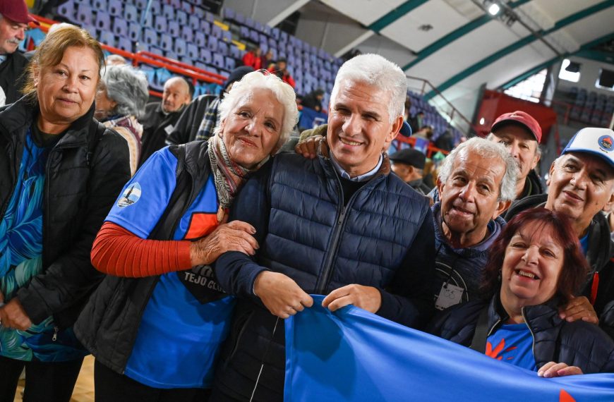 Con la presencia de Claudio Poggi, comenzó la primera fecha departamental del programa “Grandes Amigos”