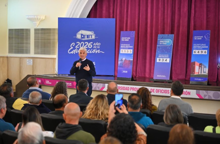 Poggi destacó el avance de la regularización dominial y la protección de viviendas