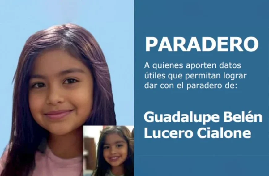 A casi cinco años de su desaparición: difundieron una imagen de cómo se vería hoy Guadalupe y elevaron la recompensa