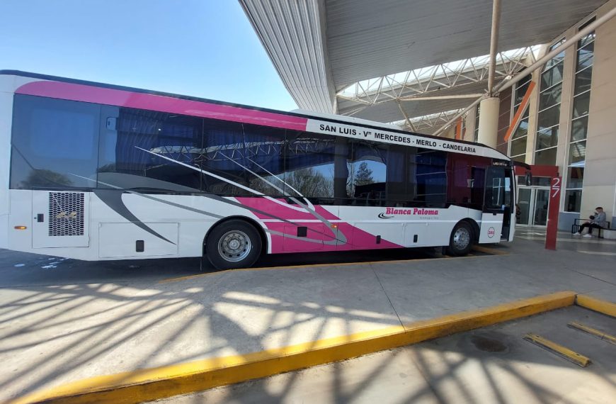 Este martes no habrá transporte interurbano en San Luis por un paro de 24 horas.