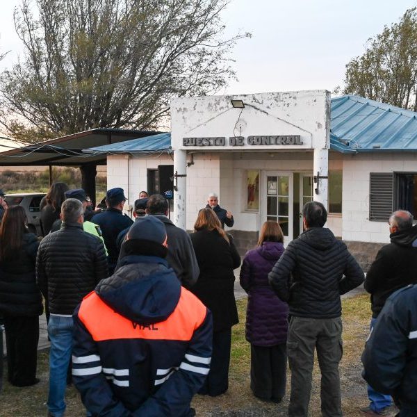 Poggi puso en marcha el ‘Proyecto Integral de Mejoras de los Puestos Limítrofes’ en Vizcacheras