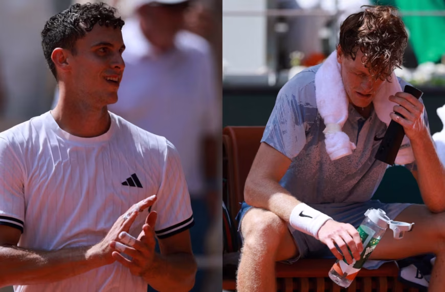 Histórico triunfo en Roland Garros: Juan Manuel Cerúndolo le ganó a un Sinner disminuido y avanzó de ronda