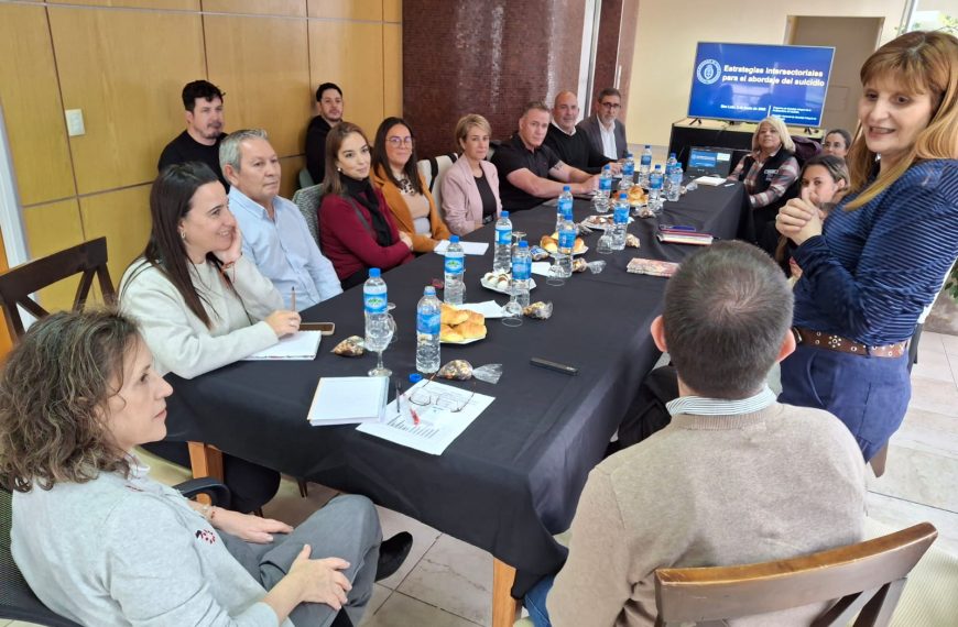 Desarrollaron una agenda de trabajo sobre prevención del suicidio