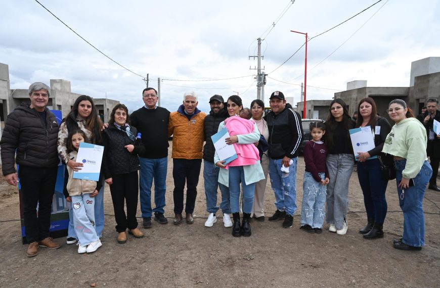 El 6 de noviembre, 20 familias de Santa Rosa del Conlara recibirán las llaves de su casa