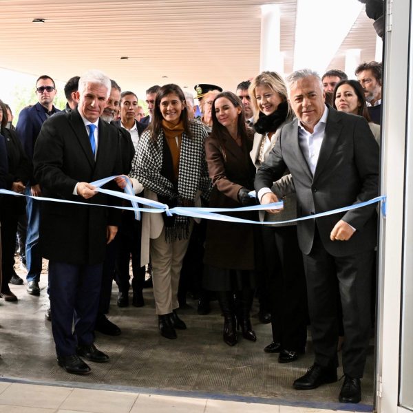 San Luis y Mendoza inauguraron el Centro de Control Unificado en Desaguadero