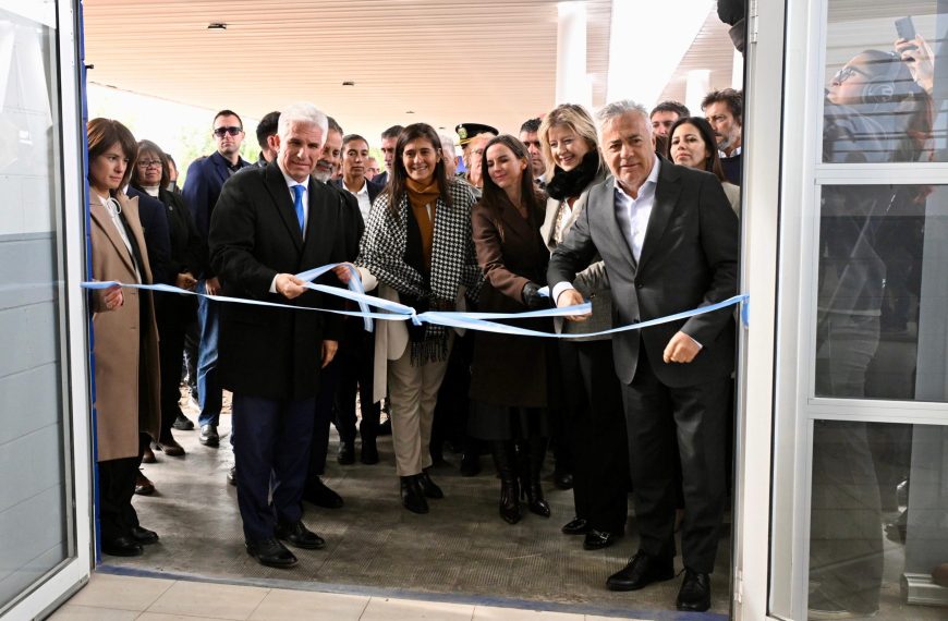 San Luis y Mendoza inauguraron el Centro de Control Unificado en Desaguadero