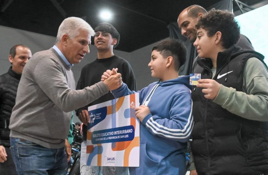 Más de 2.400 personas accedieron al Boleto Educativo Interurbano en San Luis