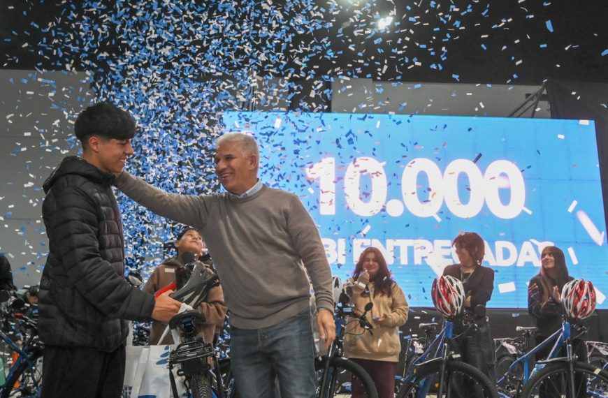 En La Punta, la Provincia superó las 10.000 TuBi entregadas