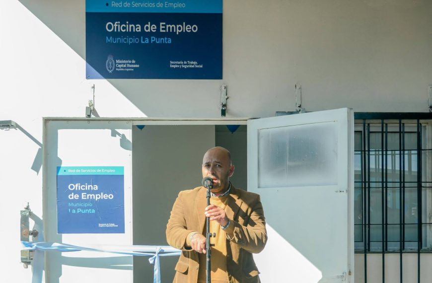 Capacitar para generar oportunidades: La Punta abrió una Oficina de Empleo