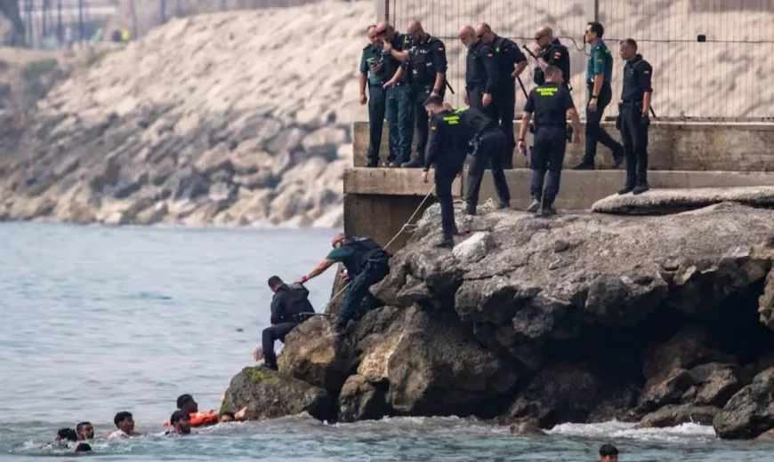 Crisis migratoria en España: se registraron 41 muertos y más de 50.000 inmigrantes ilegales en Ceuta