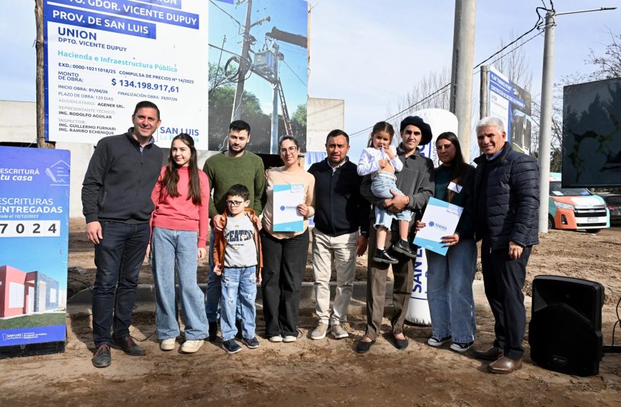 Dieciséis familias de Unión recibirán las llaves de su vivienda el 9 de diciembre