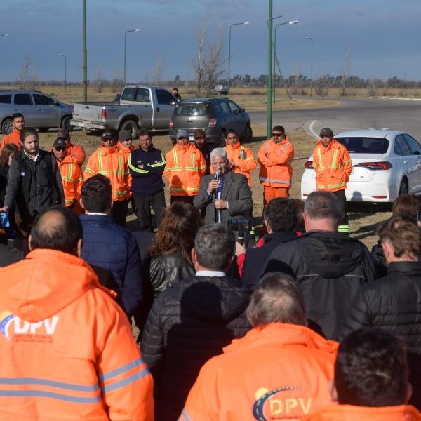 La Provincia renovará la rotonda de la ruta nacional N°8 con una inversión de $720 millones