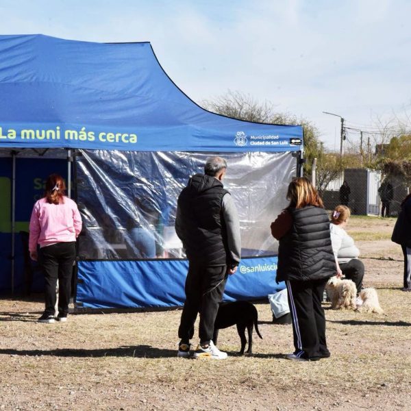Muni Más Cerca llegó al barrio 500 Viviendas Norte con un amplio operativo